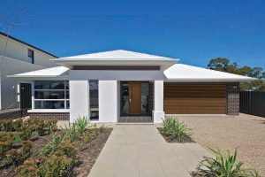 B&D Series 3 rolladoor in Macadamia Nutwood
